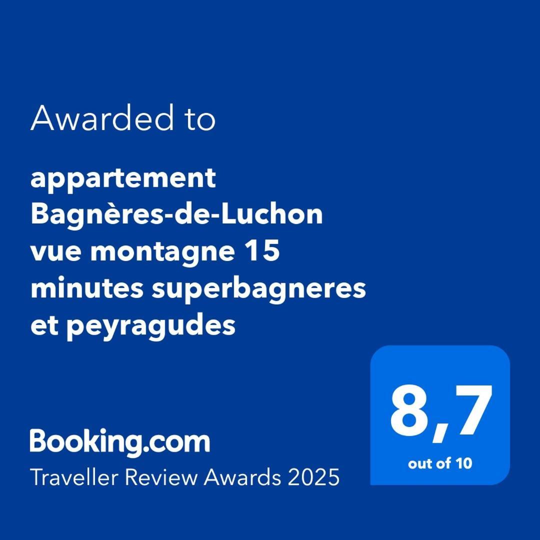 Appart T 3 Bagneres-De-Luchon Vue Montagne - Piscine Mi Juin المظهر الخارجي الصورة